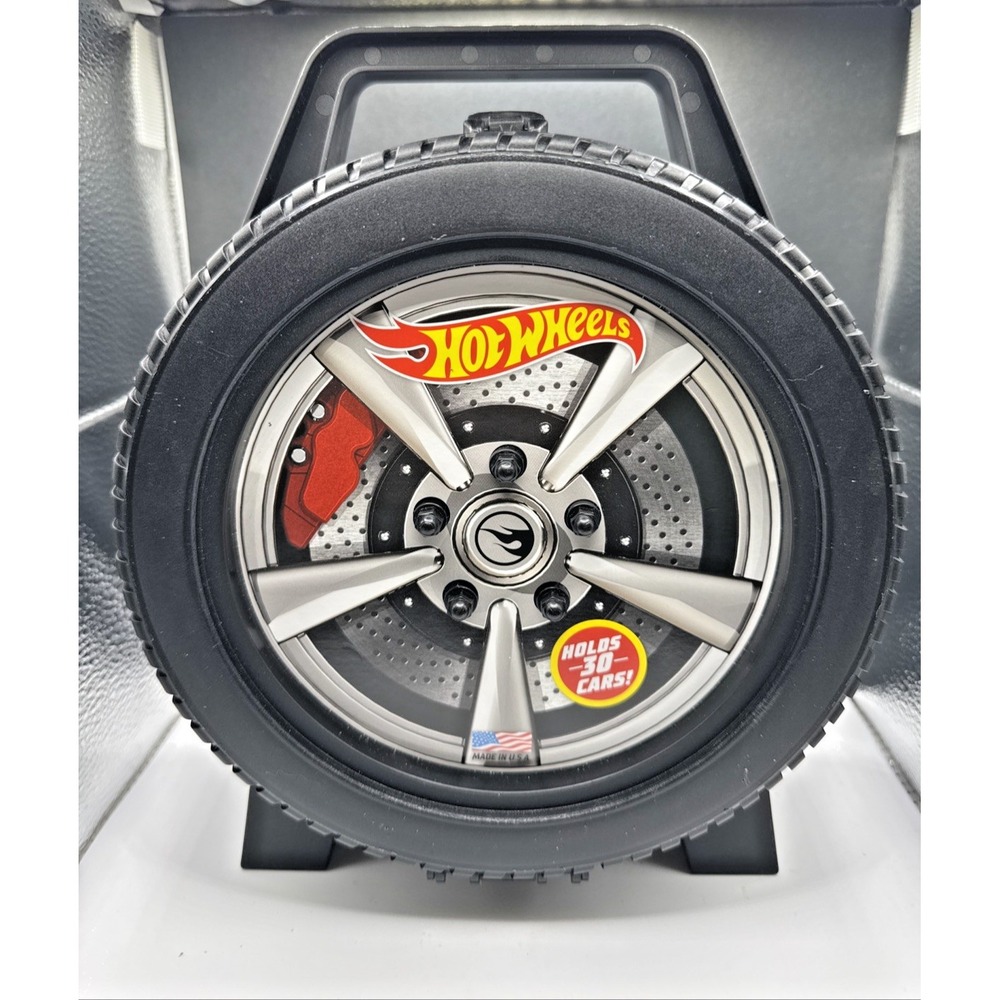 Storage Case Carry Up 30 Hot Wheels 1 64th Scale Cars Easy Grip Handle Retro